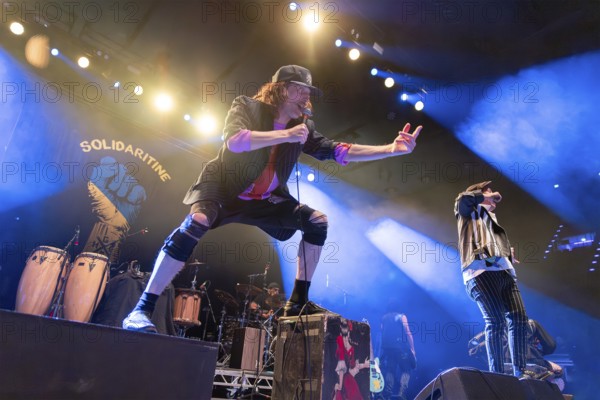 GOGOL BORDELLO, folk punk band, USA, concert, 15.02.2025, Max-Schmeling-Halle, Berlin, Germany <