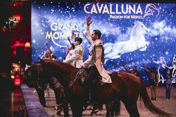 Cavalluna, horse show in the Uber Arena, Berlin, 11.01.2025