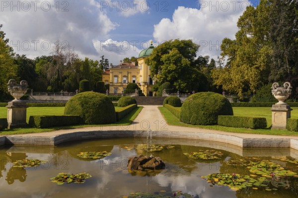 Buchlovice castle in south-east Moravia, Czech Republic, Europe