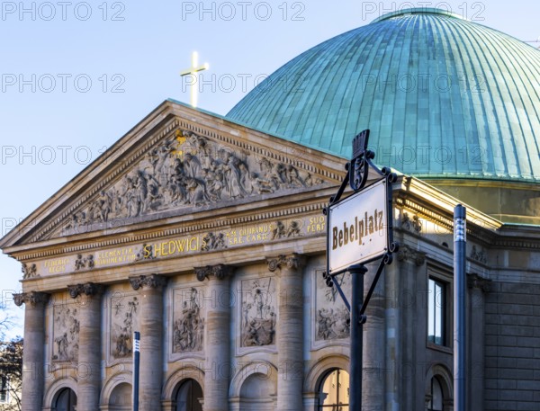 St Hedwig's Cathedral, Catholic Episcopal Church, Bebelplatz Berlin, Germany, Europe