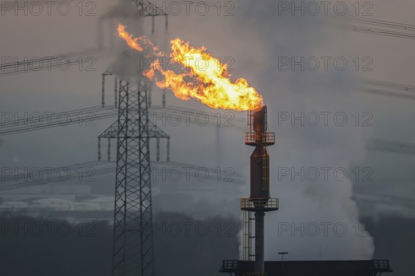 Bottrop, North Rhine-Westphalia, Germany, The Prosper coking plant is one of three operating coking