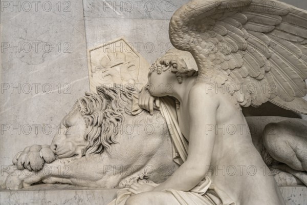 Funerary monument to Archduchess Marie Christine in the interior of the Augustinian Church in