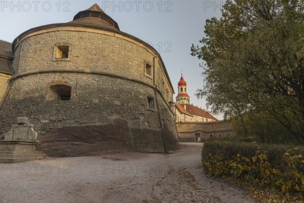 Nachod castle from the mid 13th century, located on a hill in the town of Nachod in the Czech