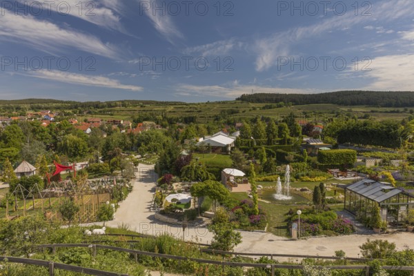 Kittenberger discovery gardens in Schiltern close to Langenlois, Austria, Europe