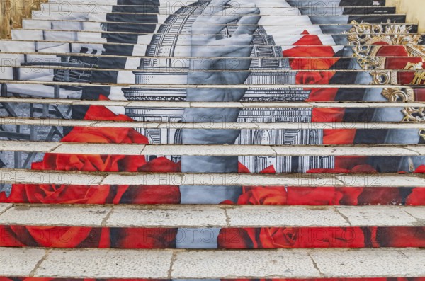 Art street, Noto, Noto Valley, Sicily, Italy, Europe