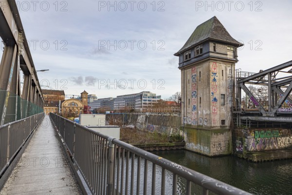 Parkweg bridge over the Spree at Treptower Park in Berlin, Germany, Europe