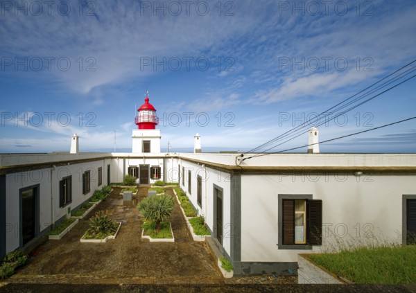 Ponta do Pargo Historic Lighthouse Cultural Heritage, Madeira, Portugal, Europe