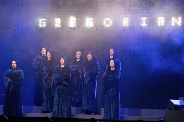 Gregorian live on 25 years Masters of Chant! Tour in the Berlin Uber Eats Music Hall on 01.02.2025