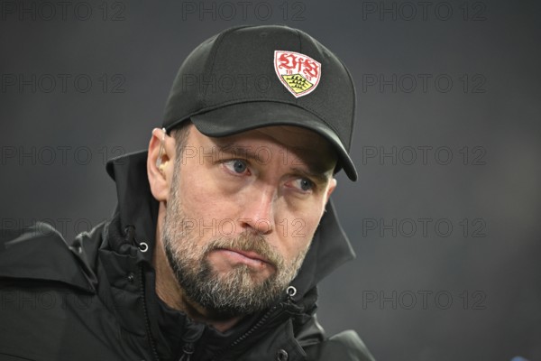 Coach Sebastian Hoeneß VfB Stuttgart Portrait DFB-Pokal, MHPArena, MHP Arena Stuttgart,