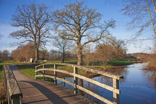 Ruiten Aa catchment area, river, Smeerling, Onstwedde, Groningen, Netherlands