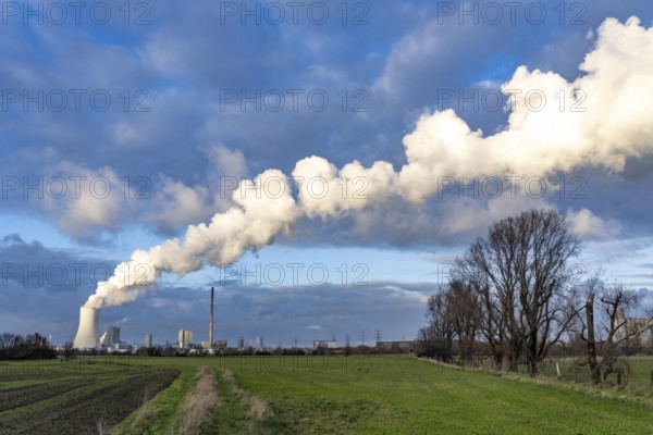 The STEAG coal-fired power plant Duisburg-Walsum, on the site of the former Walsum colliery, on the