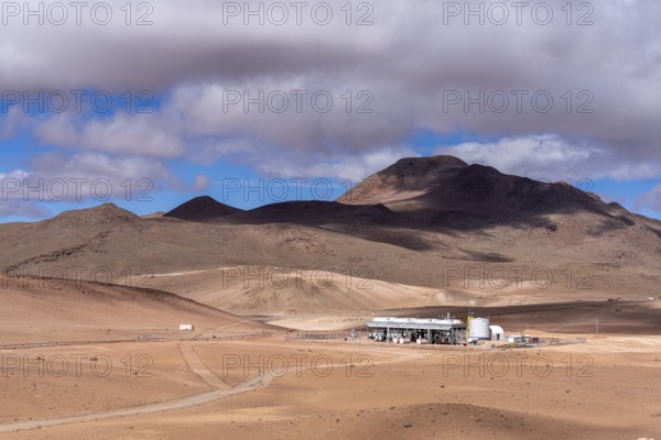 Planta Geotermica Laguna Colorada, Altiplano, Bolivia, South America