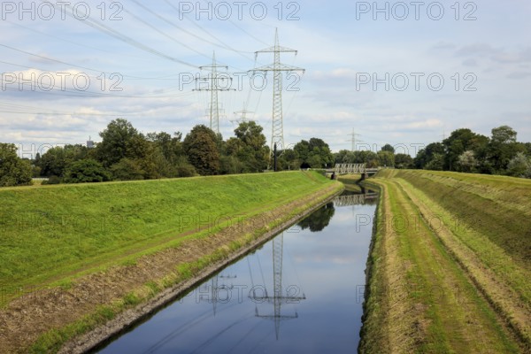 Essen, North Rhine-Westphalia, Germany - The Emscher has been completely free of wastewater since