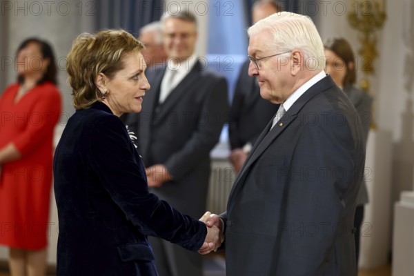Adia Sakiqi Albania is received by Frank-Walter Steinmeier (President of the Federal Republic of