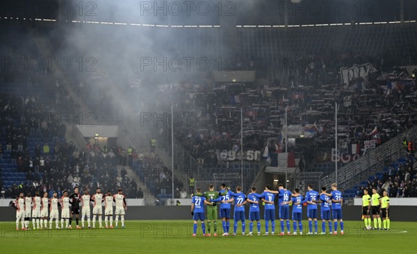 Commemoration, minute's silence, minute's silence for the victims of the Valencia flood disaster,