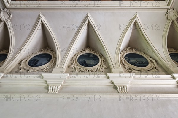 Ceiling painting, former Corvey Abbey and Castle, The Carolingian Westwork and the Civitas Corvey,