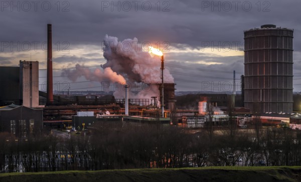 Bottrop, North Rhine-Westphalia, Germany, The Prosper coking plant is one of three operating coking