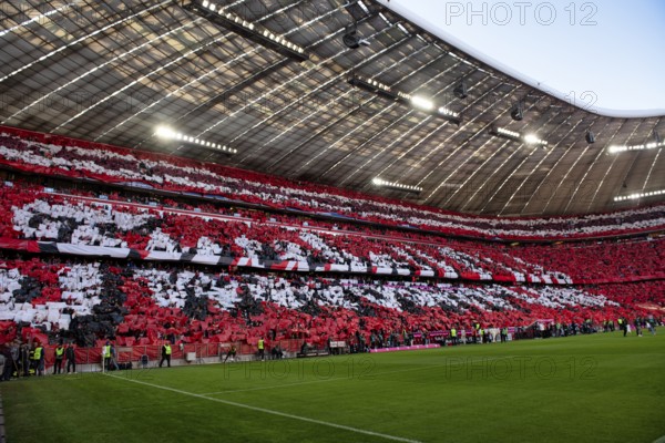 Choreo, choreography, fan action lettering football club, main stand, anniversary 125 years FC