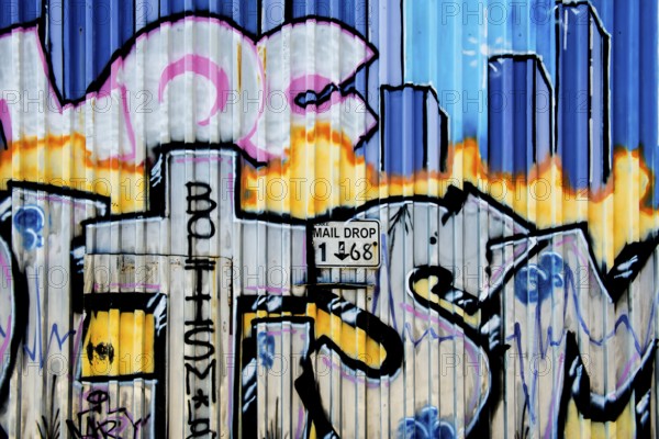 Straßenkunst, Graffiti, Williamsburg, Brooklyn, New York City, New York, USA, North America