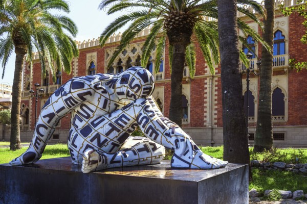 Statua Trans-Lettera di Rabarama, Reggio Calabria, Italy, Europe