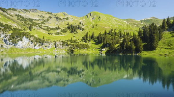 Seealpsee, Allgäu Alps, Allgaeu, Bavaria, Germany, Europe