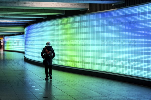 Passage under Essen's main railway station, connects entrances to the city and the main railway