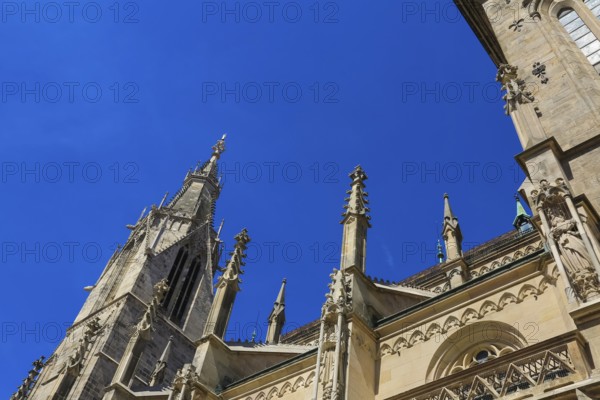 St Mary's Church Reutlingen, sacred building built from 1247 to 1343, cultural monument, Gothic