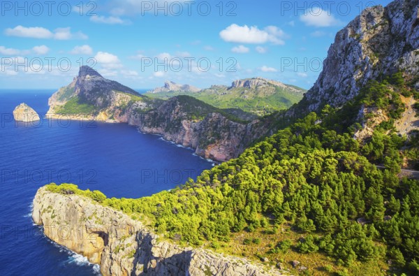 Formentor cape, Mallorca, Balearic Islands, Spain, Europe