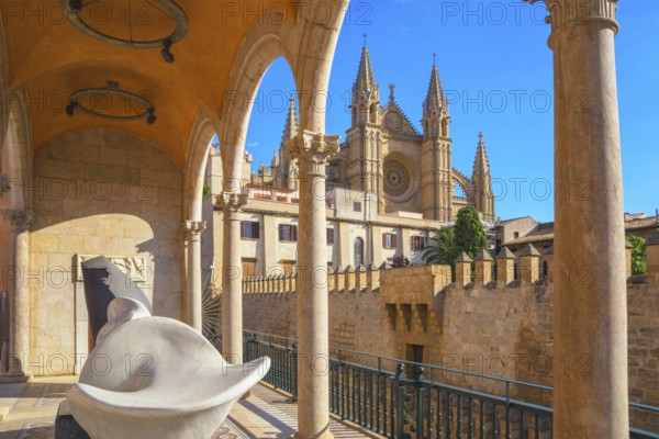 La Seu Cathedral, Palma de Mallorca, Mallorca (Majorca), Balearic Islands, Spain, Europe