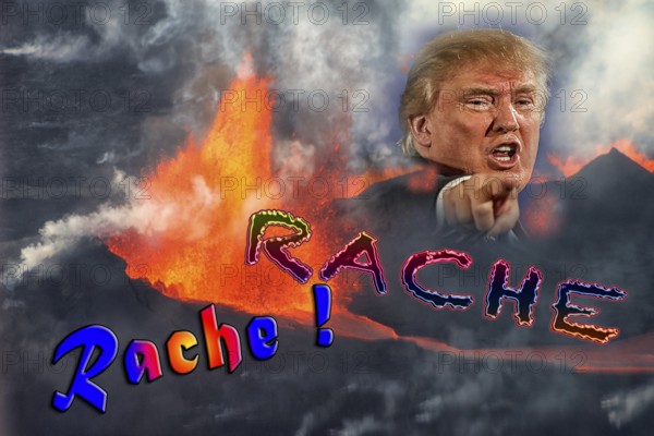 Symbolic image, Trump revenge threats, US democracy in danger, EU and Germany under political