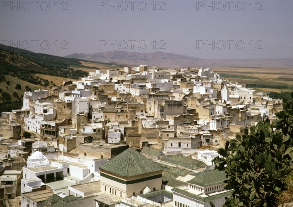 Moulay Idriss Zerhoun, Morocco, North Africa, 1971, Africa