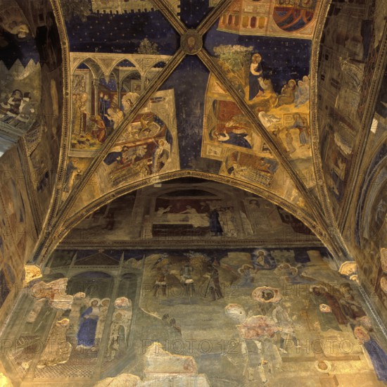 Chapel of St Martinal, North Sacristy, Papal Palace, Avignon, Provence, France, Europe