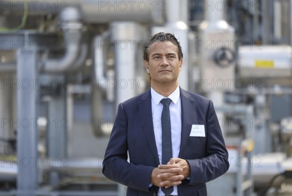 Oberhausen, North Rhine-Westphalia, Germany, Green hydrogen at Air Liquide, hydrogen production at