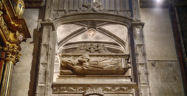 Tomb of the philosopher and theologian Ramon Llull, also known as Raimundus Lullus, Basilica of the