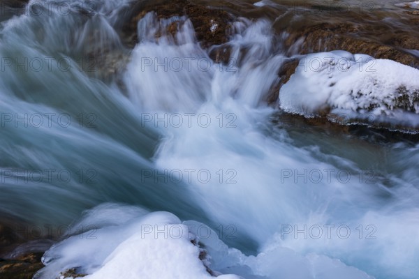 Rissbach creek in the Eng valley, Karwendel mountains, Austria, Europe