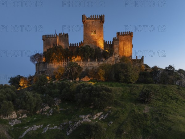 The impressive eighth-century Moorish castle of Almodóvar del Río perches high above the