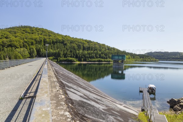 Lichtenberg Dam, Ore Mountains, Saxony, Germany, Europe