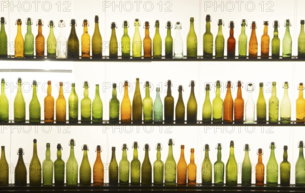 Many beer bottles, Germany, Europe