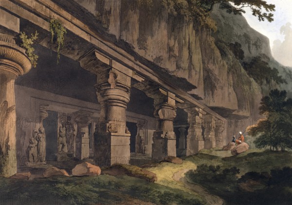 In the Ellora complex, Junwassa is one of the largest temples built in the later sixth century,