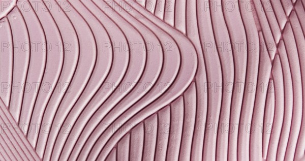 Abstract background, soft pink color, curved lines, texture, photo, selective focus, horizontal, no