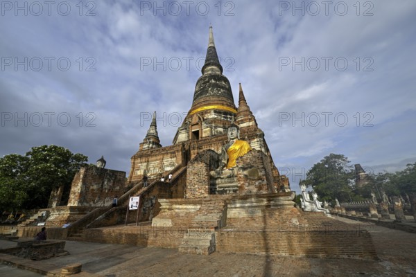 Wat Yai Chai Mongkhon, Buddhist temple, Ayutthaya, Ayutthaya Province, Thailand, Asia