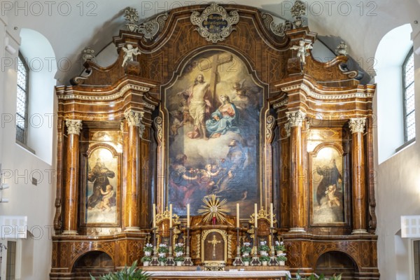 Altar of the Capuchin Church in Vienna, Austria, Europe