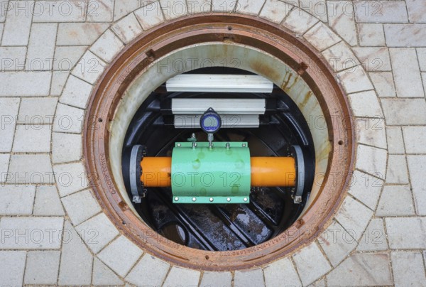 Holzwickede, North Rhine-Westphalia, Germany, natural gas network for pure hydrogen, hydrogen