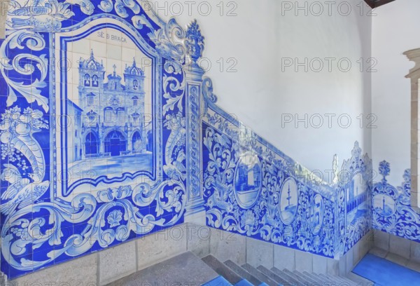 City Hall interior, Braga, Minho Province, Portugal, Europe