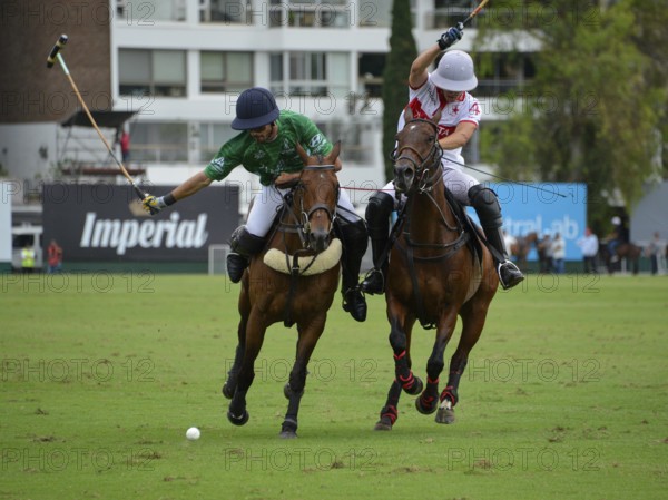 Scene from the 131st Argentine Open Polo Championship (Spanish: Campeonato Argentino Abierto de