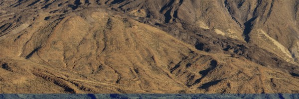 Panorama during the ascent to the Alto de Guajara, 2715m, over the Teide National Park, Parque