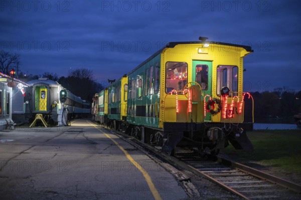 Port Stanley, Ontario Canada - The Port Stanley. Terminal Rail, a tourist railroad, offers train