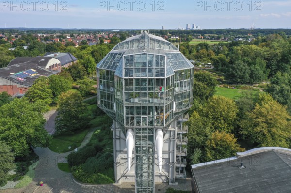 Hamm, North Rhine-Westphalia, Germany - The Maximilianpark in the Westphalian city of Hamm is a