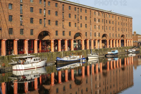 Tate Liverpool art gallery, Royal Albert Dock, Pier Head, Liverpool, England, UK