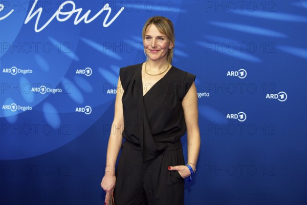 Tanja Wedhorn, ARD BLUE HOUR 2025, Photo Call, Hotel Telegraphenamt, Berlin, 14.02.2025